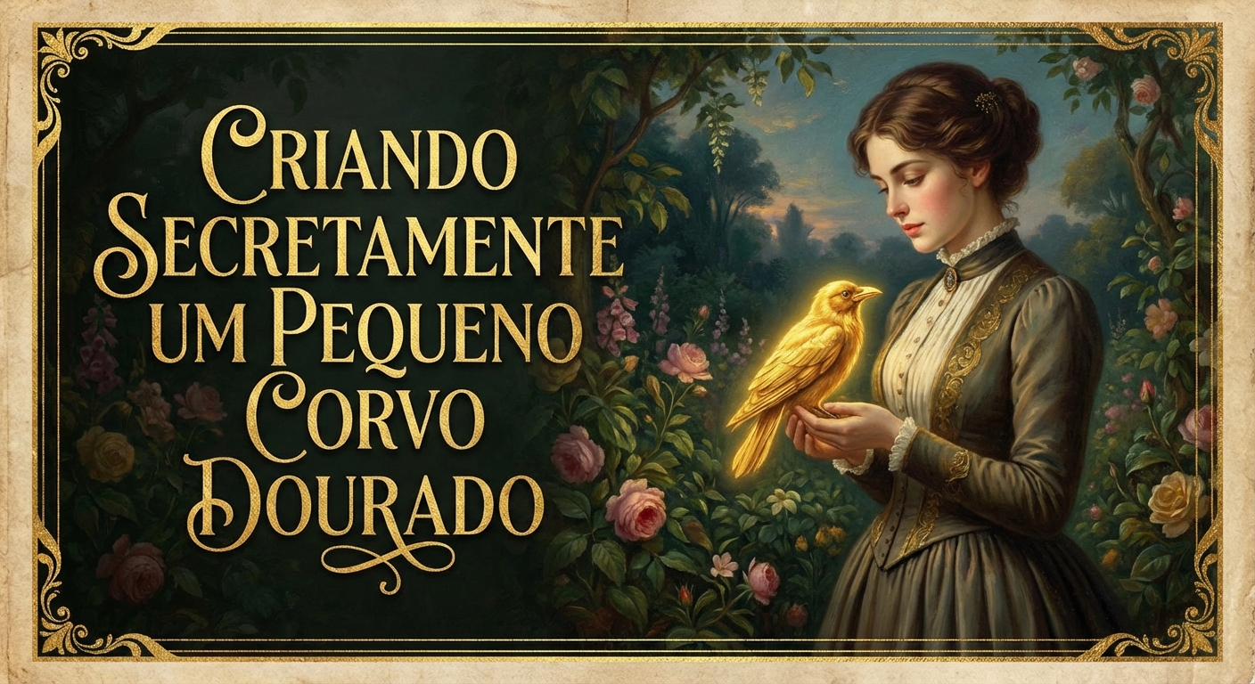 Criando Secretamente um Pequeno Corvo Dourado