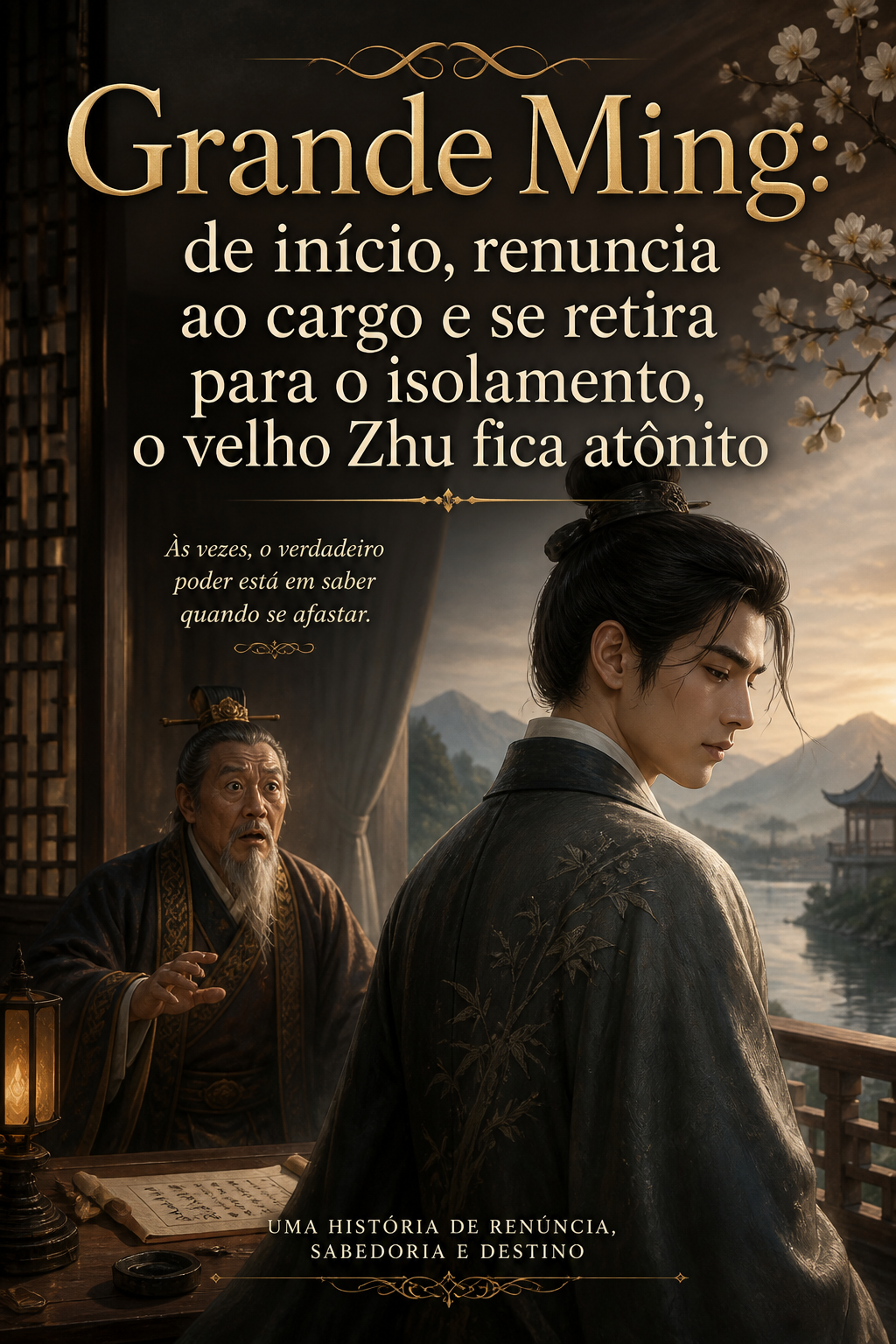 Grande Ming: de início, renuncia ao cargo e se retira para o isolamento, o velho Zhu fica atônito