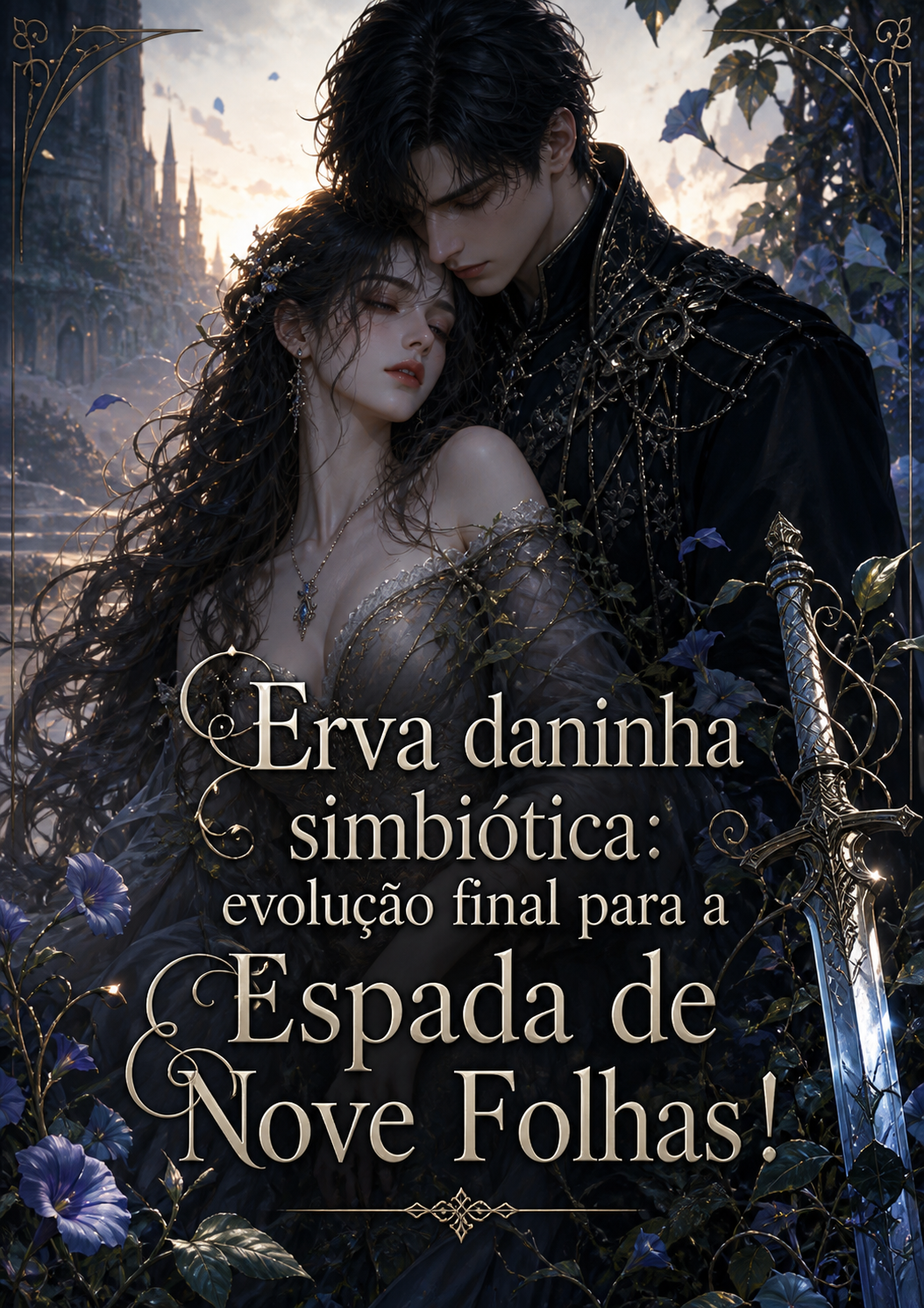 Erva daninha simbiótica: evolução final para a Espada de Nove Folhas！